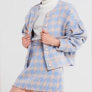 Storets Lori Houndstooth 2 Piece Set